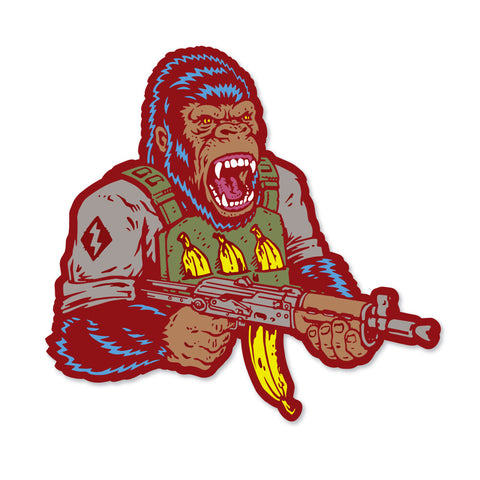 GUERRILLA WARFARE STICKER - Tactical Outfitters