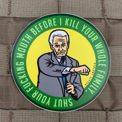 BOB BARKER STICKER - Tactical Outfitters