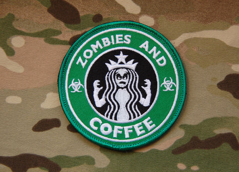 Zombies and Coffee Morale Patch - Tactical Outfitters
