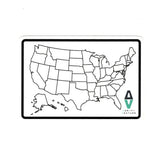 ADRIFT VENTURE US TRACKER MAP STICKER - Tactical Outfitters