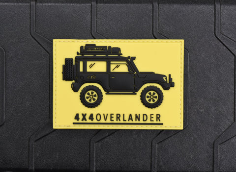4X4 OVERLANDER 3D PVC MORALE PATCH - Tactical Outfitters