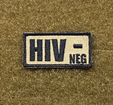 HIV +/- Morale Patch - Tactical Outfitters