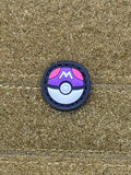Poke Ball PVC Cat Eye Morale Patches - Tactical Outfitters