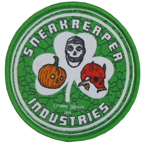 Pre-Order: Ed’s Manifesto/Sneakreaper Industries “Silver Shamrock” Halloween 2024 Morale Patch - Tactical Outfitters