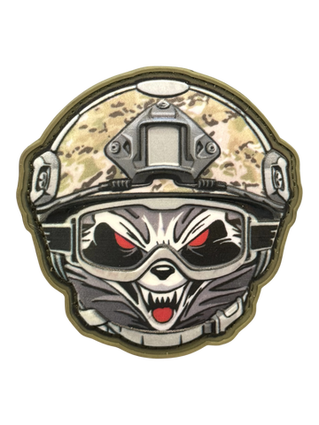 Beast Vision Night Ops PVC Morale Patch - Tactical Outfitters