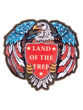 Land of the free PVC Morale Patch - Tactical Outfitters