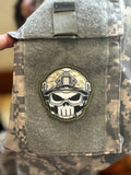 Tactical Skull Camo PVC Morale Patch - Tactical Outfitters