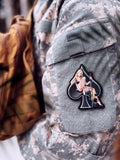 Fatal Queen of Spades PVC Morale Patch - Tactical Outfitters