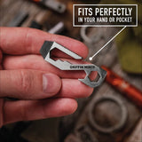 Griffin Pocket Tool: Stainless Steel Mini - Tactical Outfitters