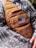 US Flag V2 PVC Morale Patch - Tactical Outfitters
