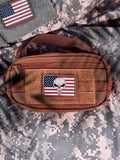 US Flag Skull V2 PVC Morale Patch - Tactical Outfitters