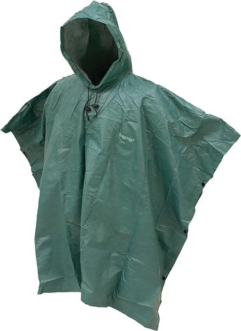 FROGG TOGGS Ultra-lite2 Waterproof, Breathable Rain Poncho, Adult - Tactical Outfitters