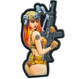 Tactical Pin-Up PVC Morale Patch - Tactical Outfitters