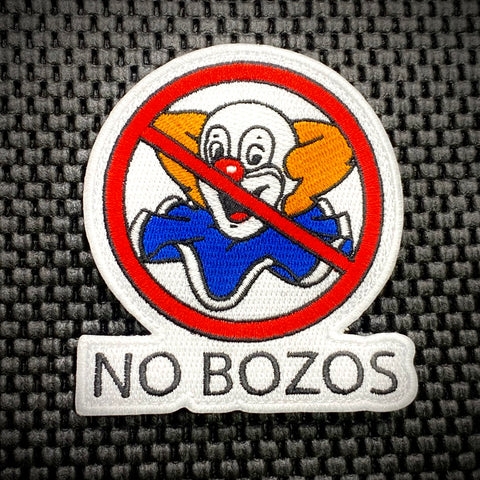 No Bozos Morale Patch - Tactical Outfitters