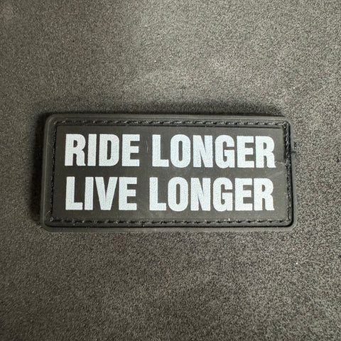 RIDE LONGER PVC MORALE PATCH - Tactical Outfitters