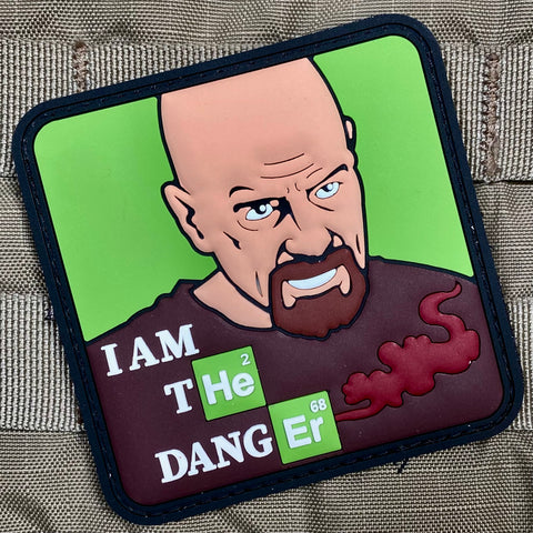 I AM THE DANGER PVC MORALE PATCH - Tactical Outfitters