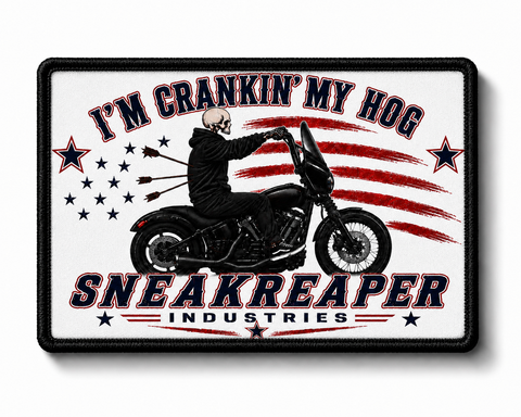 Pre-Order: Crankin’ Hog Morale Patch - Tactical Outfitters