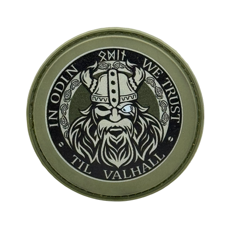 In Odin We Trust PVC Morale Patch - Tactical Outfitters
