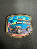 California Jeep PVC Morale Patch - Tactical Outfitters