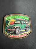 California Jeep PVC Morale Patch - Tactical Outfitters