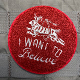 I WANT TO BELIEVE JACKALOPE MORALE PATCH - Tactical Outfitters