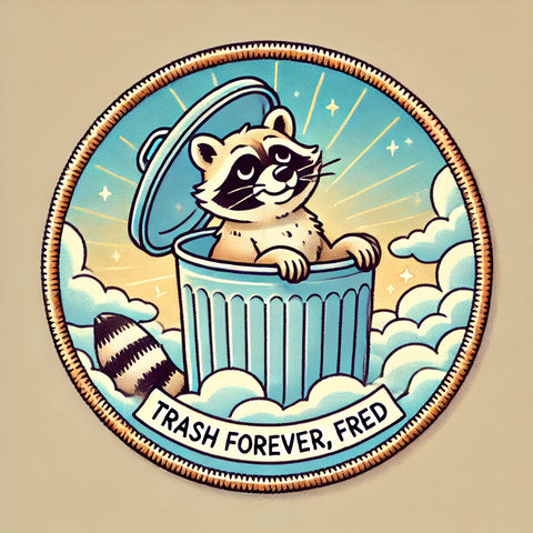 Pre-Order: Trash Forever, Fred Morale Patch - Tactical Outfitters