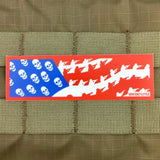 GREAT SATAN AMERICAN FLAG STICKER - Tactical Outfitters