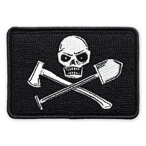 PDW Jolly Roger Overland Morale Patch - Tactical Outfitters