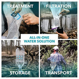 PURIBAG PRO SYSTEM WITH STRAW FILTER AND P&G WATER PURIFIER PACKETS - Tactical Outfitters