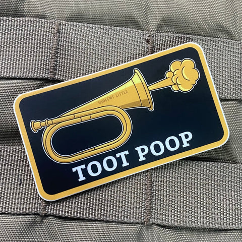Toot Poop Sticker - Tactical Outfitters