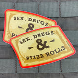 Sex, Drugs & Pizza Rolls Sticker - Tactical Outfitters