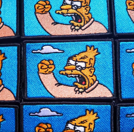 GRANDPA SIMPSON MORALE PATCH - Tactical Outfitters