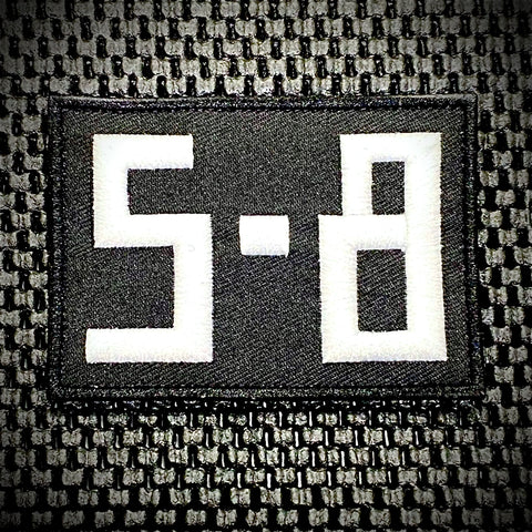 5-8 Black Knight Morale Patch - Tactical Outfitters