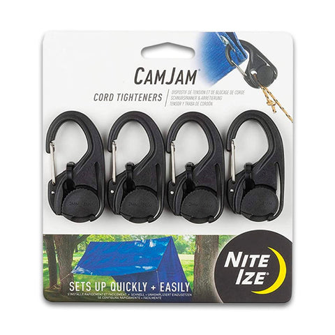 NITE IZE CAMJAM TIGHTENER/TIE DOWN MECHANISM (4-PACK) - Tactical Outfitters