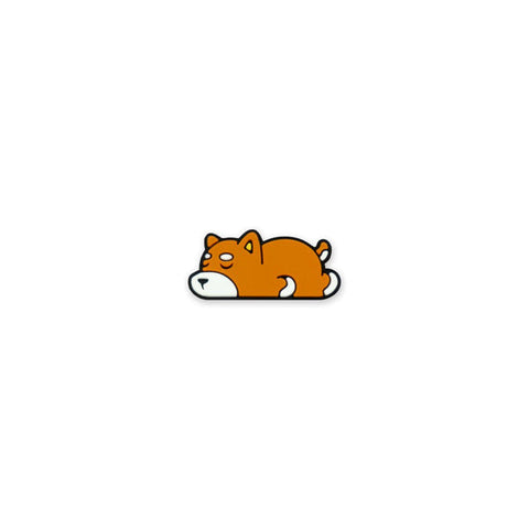PDW Shiba Inu Napping Cat Eye PVC Morale Patch - Tactical Outfitters