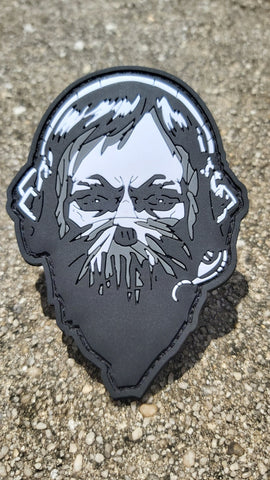 BEARDED OPERATOR PVC MORALE PATCH - Tactical Outfitters