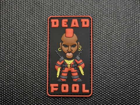 DEAD FOOL 3D PVC MORALE PATCH - Tactical Outfitters