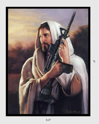 2A Jesus Sticker - Tactical Outfitters