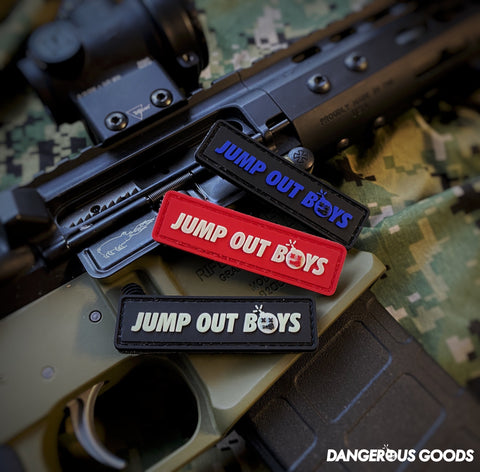 Dangerous Goods™️ JUMP OUT BOYS PVC Morale Patch - Tactical Outfitters