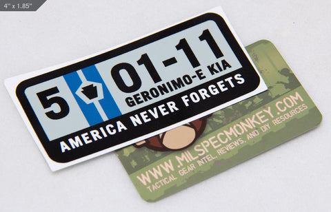 5-01-11 STICKER - Tactical Outfitters