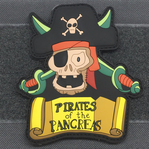 PIRATES OF THE PANCREAS – 3D PVC MORALE PATCH - Tactical Outfitters