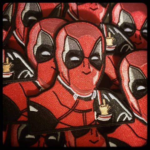 Deadpool Baby Hand Morale Patch - Tactical Outfitters