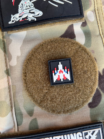 Pixel Jet RE PVC Cat Eye Morale Patch - Tactical Outfitters