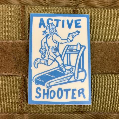 ACTIVE SHOOTER STICKER - Tactical Outfitters