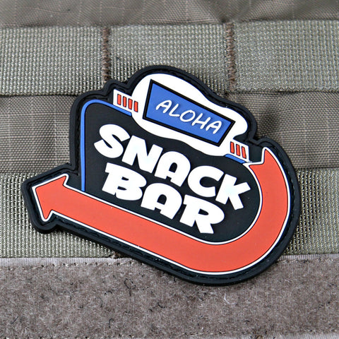 ALOHA SNACKBAR PVC MORALE PATCH - Tactical Outfitters