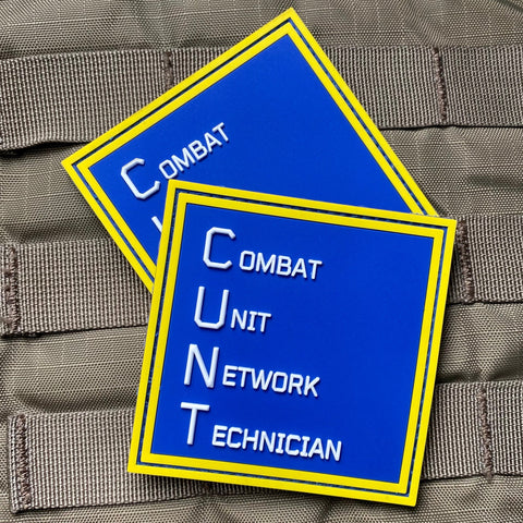 Combat Unit Network Technician PVC Morale Patch - Tactical Outfitters