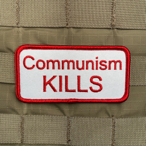 COMMUNISM KILLS MORALE PATCH - Tactical Outfitters