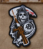 SONS OF ANARCHY REAPER LOGO PVC PATCH - Tactical Outfitters