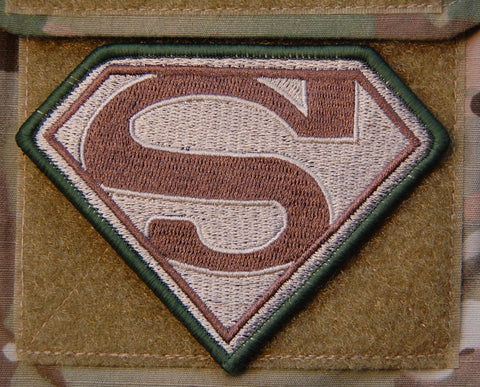 Superman Logo Morale Patch - Tactical Outfitters