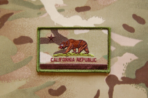 MULTICAM CALIFORNIA FLAG MORALE PATCH - Tactical Outfitters